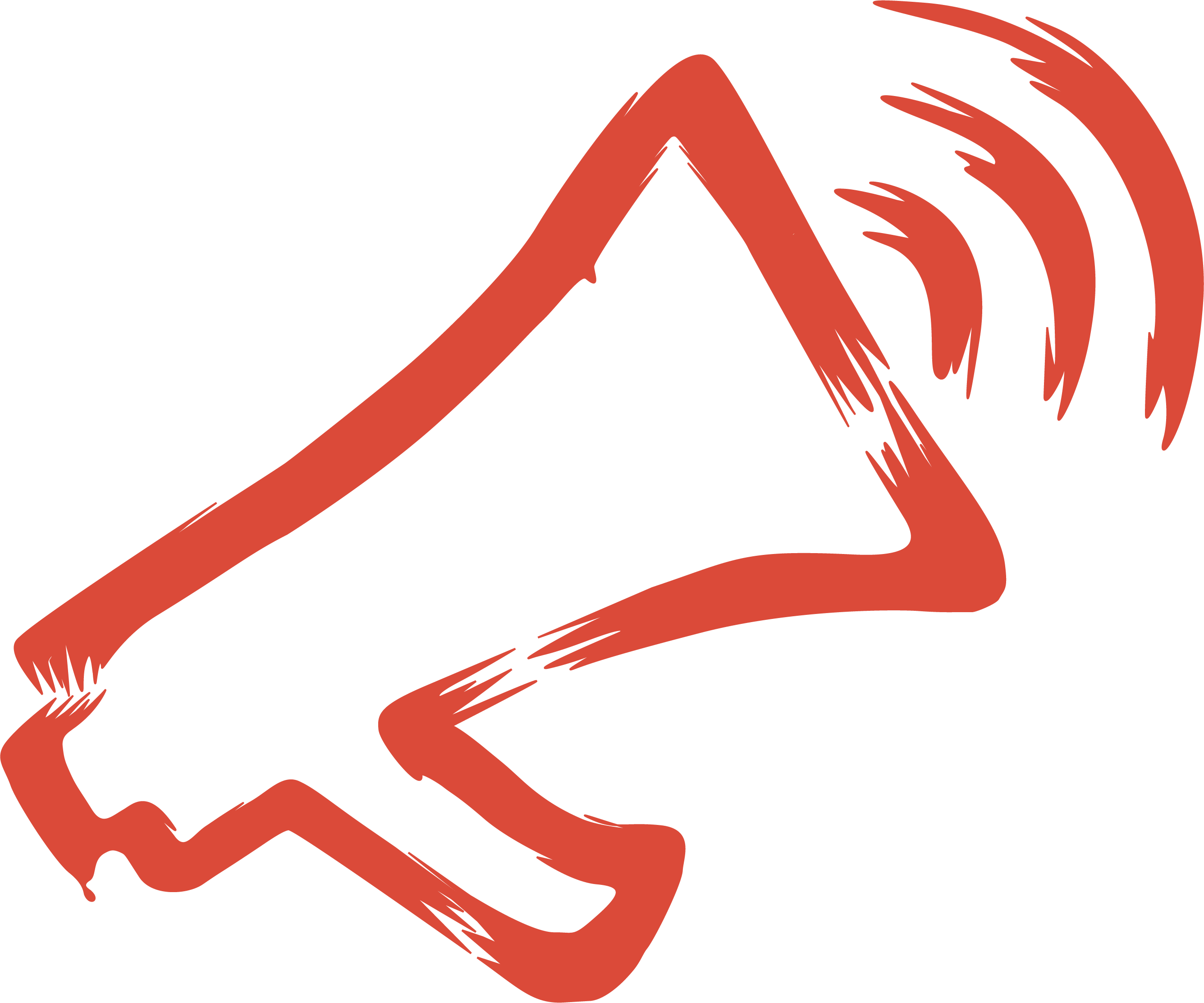 alternativ logo rød
